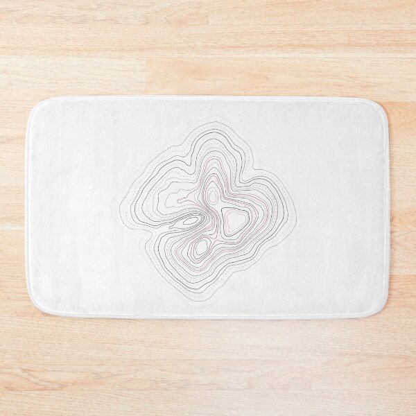 Item preview, Topographic contours designed and sold by Joe-s.
