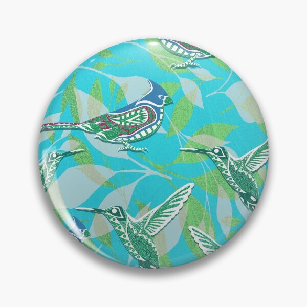 Item preview, wild birdy mockingbird with wings mexican patterns ecopop designed and sold by jorgelebeau.