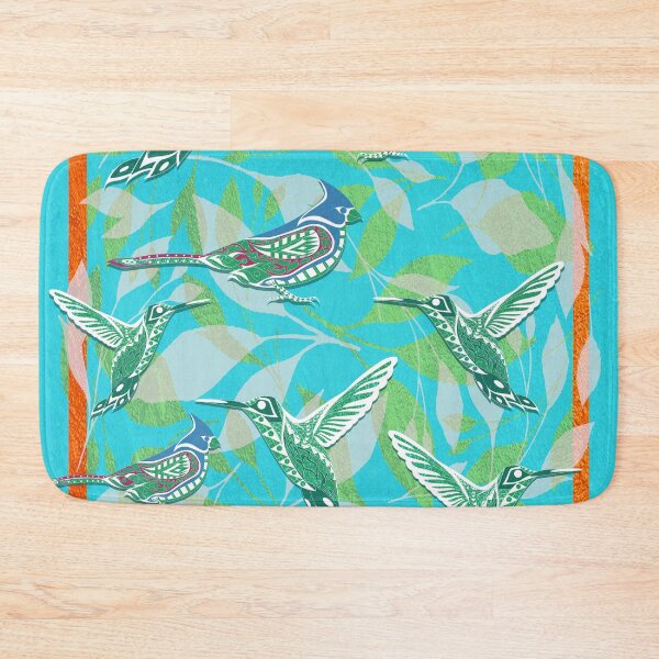 Item preview, wild birdy mockingbird with wings mexican patterns ecopop designed and sold by jorgelebeau.