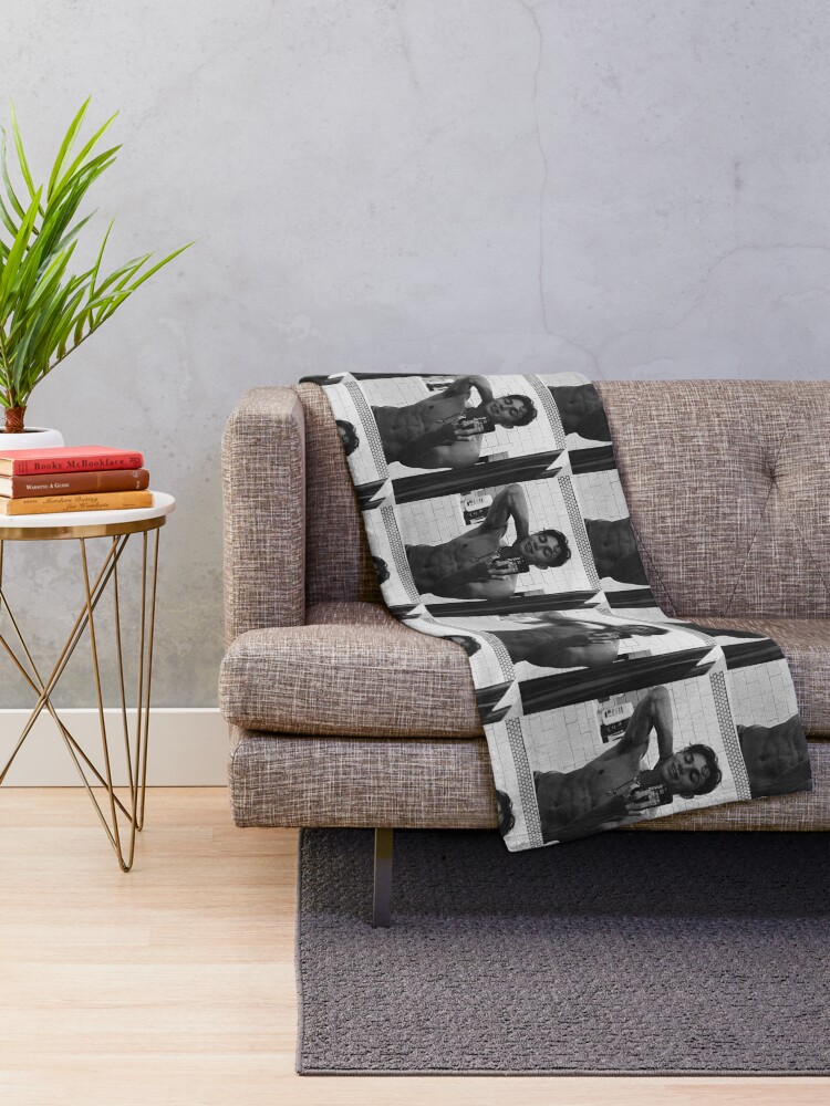 "Vinnie Hacker" Throw Blanket for Sale by andreaaml Redbubble