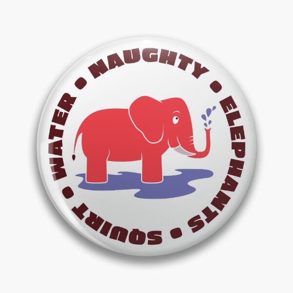 Item preview, Naughty Elephants Squirt Water designed and sold by Phil Tessier Too.