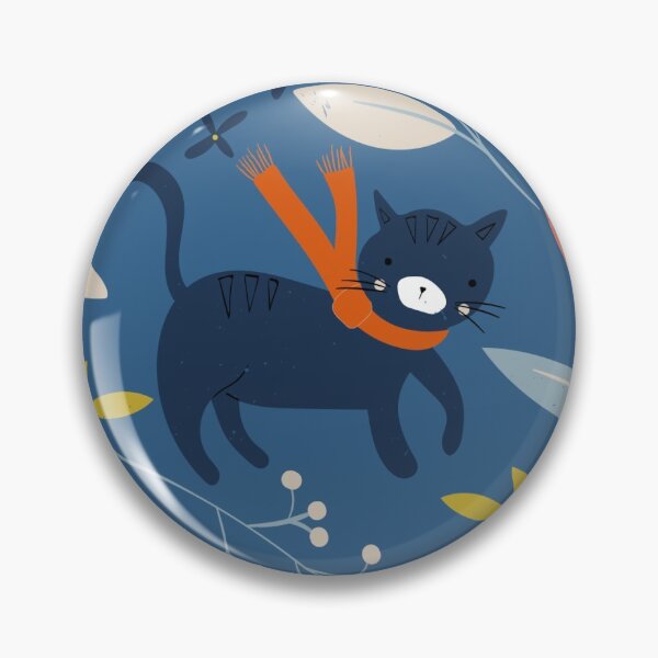 Item preview, Gatos y flores designed and sold by Mel Armstrong.