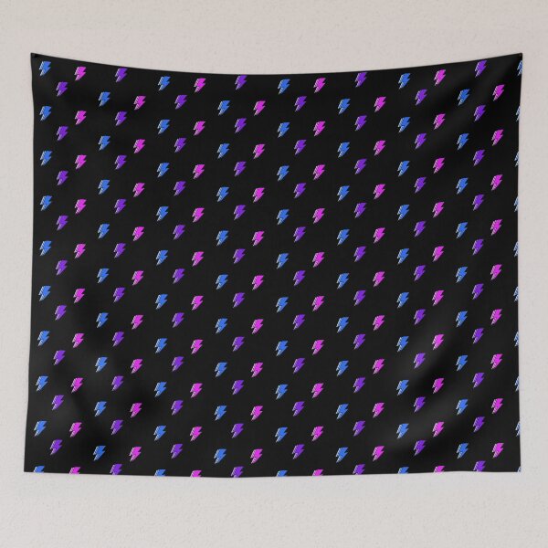 Item preview, Pink, blue, purple lightning  designed and sold by ouatisworld.