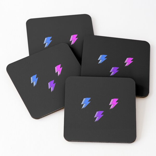 Item preview, Pink, blue, purple lightning  designed and sold by ouatisworld.
