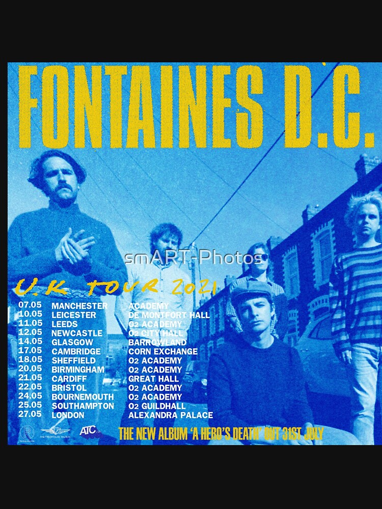 t shirt fontaines dc