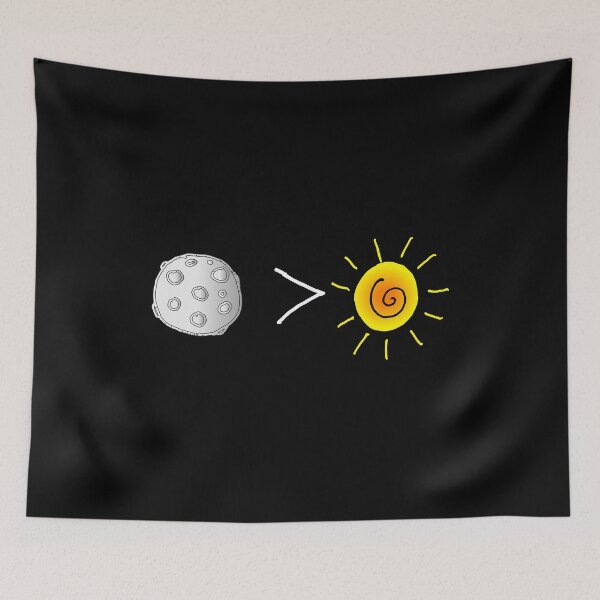 Item preview, Moon Is Greater Than The Sun Total Solar Eclipse designed and sold by flippinsg.