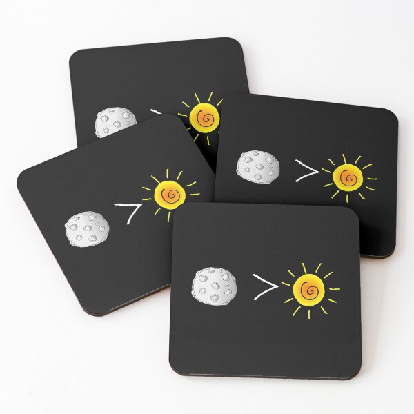 Item preview, Moon Is Greater Than The Sun Total Solar Eclipse designed and sold by flippinsg.