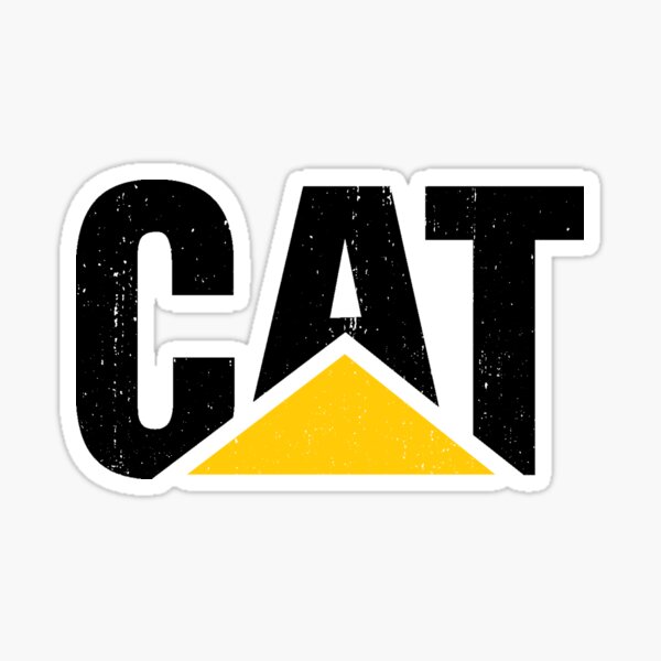 CAT Caterpillar Equipment Work Wear Sticker