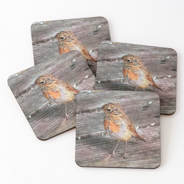 Item preview, Watercolor baby robin designed and sold by LittleBettyMakes.