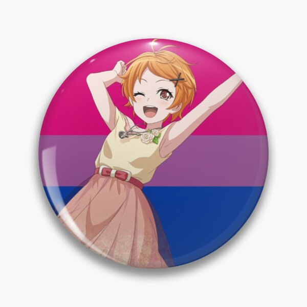 Item preview, Hagumi Kitazawa Bisexual Pride designed and sold by ako’s stickers.