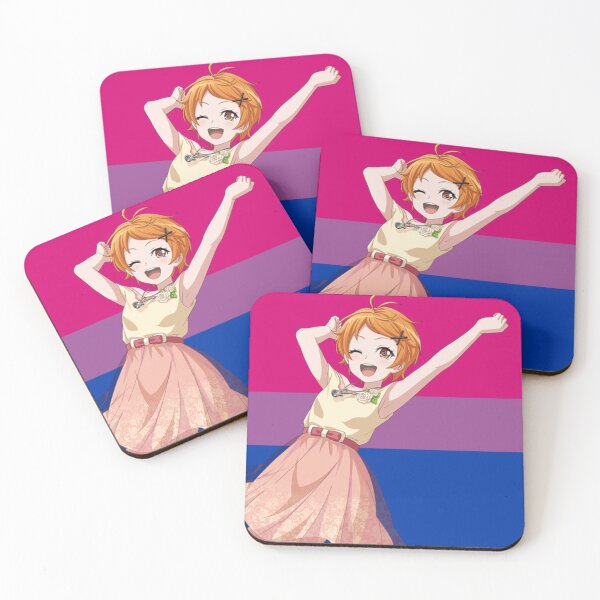 Item preview, Hagumi Kitazawa Bisexual Pride designed and sold by ako’s stickers.