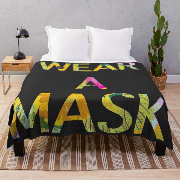 Item preview, Wear a (Floral) Mask designed and sold by sporadicdoodlin.
