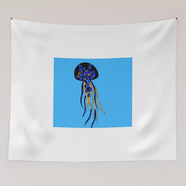Item preview, Blueberry Jellyfish designed and sold by Annaika Khoday.