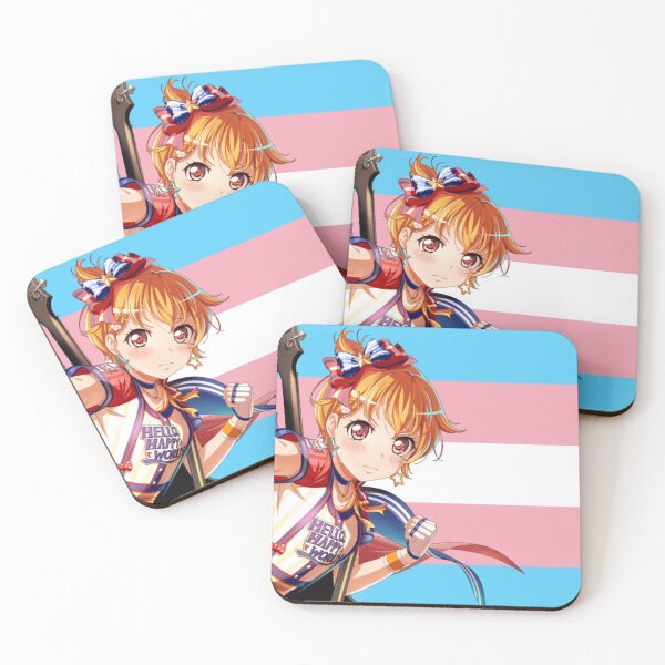 Item preview, Hagumi Kitazawa Transgender Pride designed and sold by ako’s stickers.