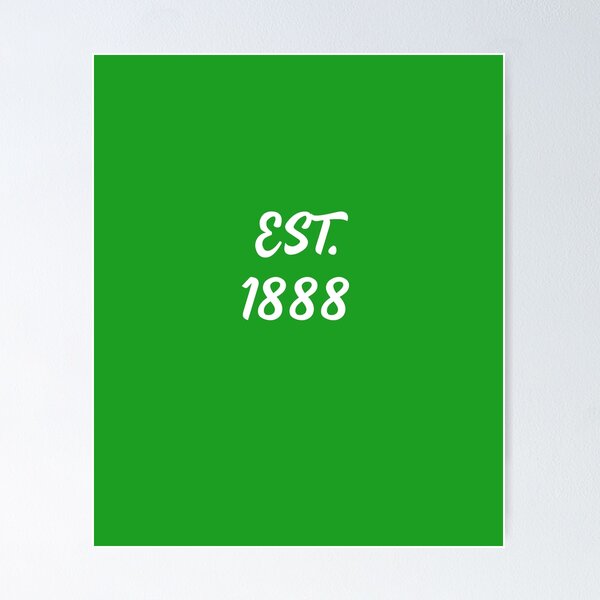 Artikelvorschau, EST 1888 Scottish Champions Bhoys CFC entworfen und verkauft von thebeardedscot.