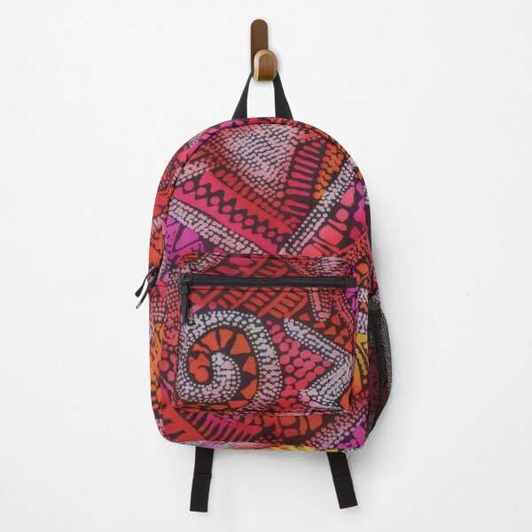 Item preview, Abstract Batik Ethnic in Warm Colors designed and sold by Leslie Rogers Todder.