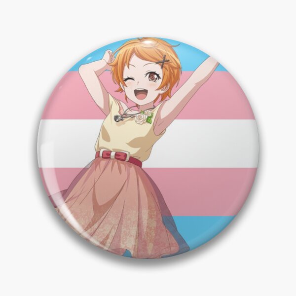 Item preview, Hagumi Kitazawa Transgender Pride designed and sold by ako’s stickers.