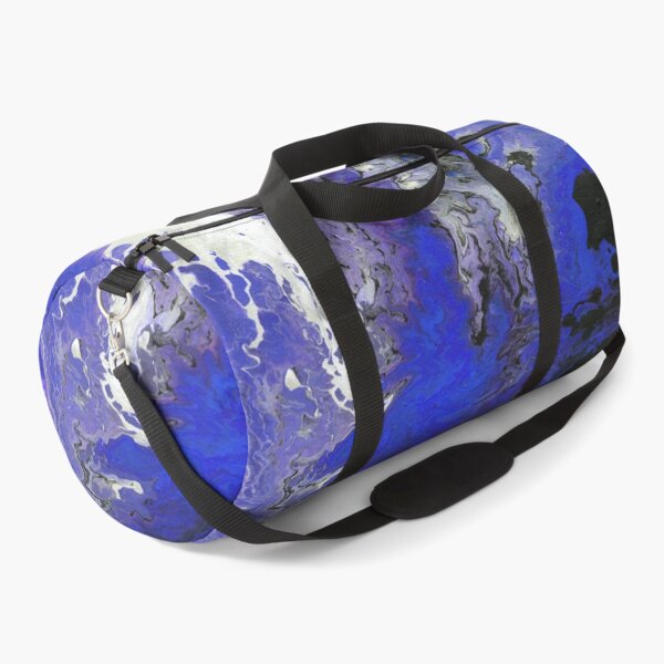 Item preview, Blue Purple Marble Effect Fluid Art designed and sold by xalexiart.