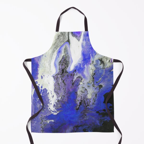 Item preview, Blue Purple Marble Effect Fluid Art designed and sold by xalexiart.