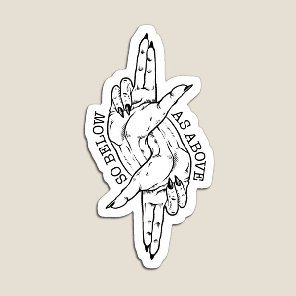 Aperçu de l'œuvre Comme ci-dessus donc ci-dessous créée et vendue par Varg Blacktatts.