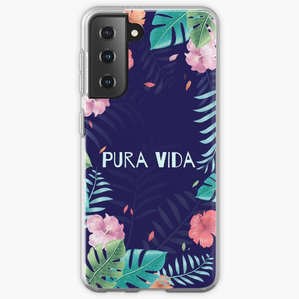 Tropical Pura Vida Samsung Galaxy Soft Case