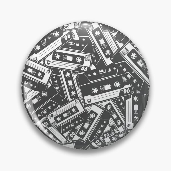 Item preview, Monochrome Retro Cassettes designed and sold by Vector Scout Lab.