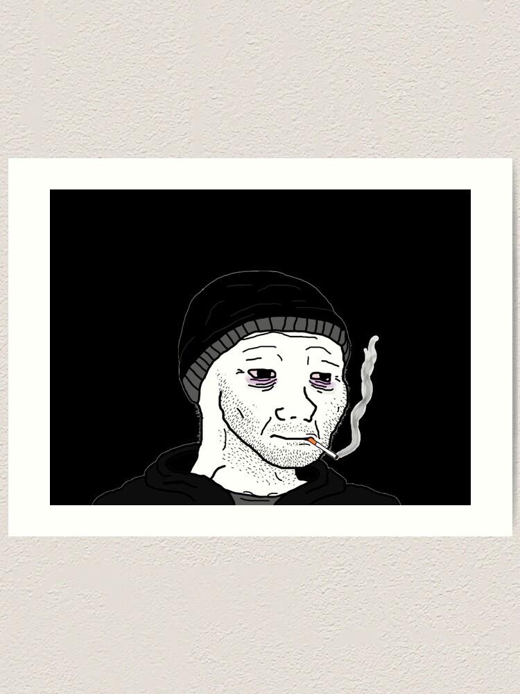 Doomer Wojak | Art Print