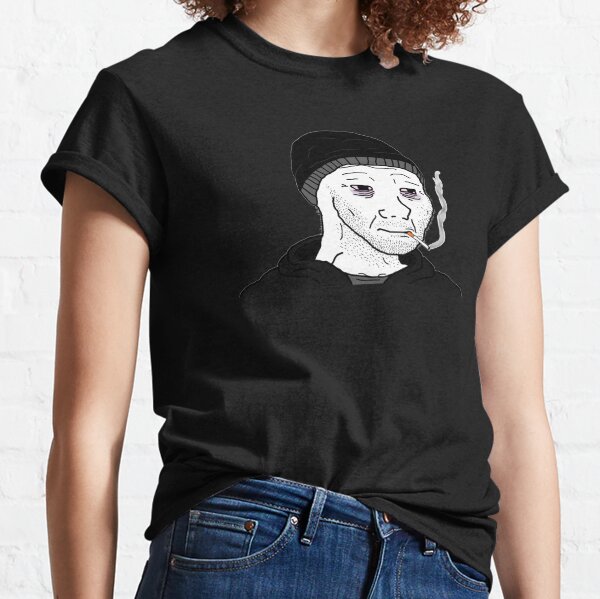 Doomer Wojak Meme Shirt Nihilism Loneliness T Shirt