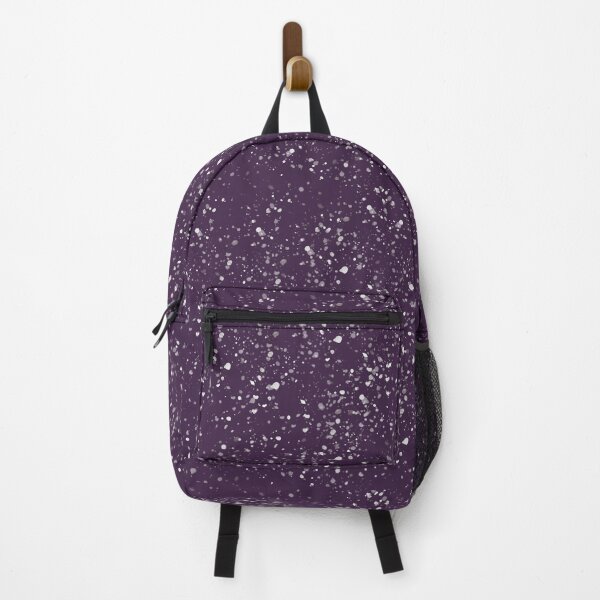 purple glitter backpack