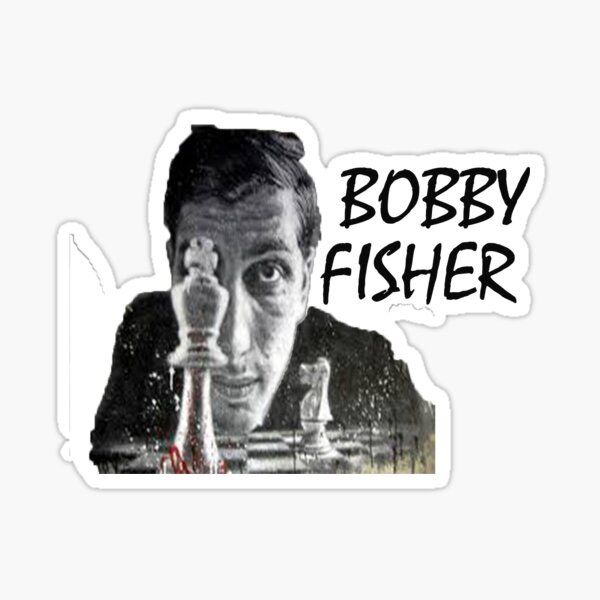 Bobby Fischer Stickers for Sale