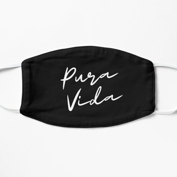 Pura Vida Flat Mask