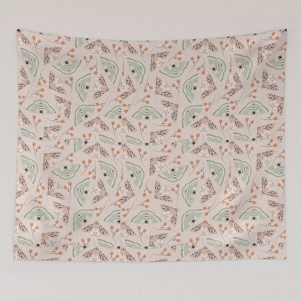 Item preview, Polillas rosadas designed and sold by Mel Armstrong.
