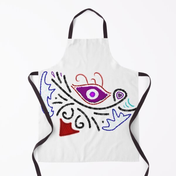 Merch #1 -- Rustic Tribal Cyclops Insignia Apron