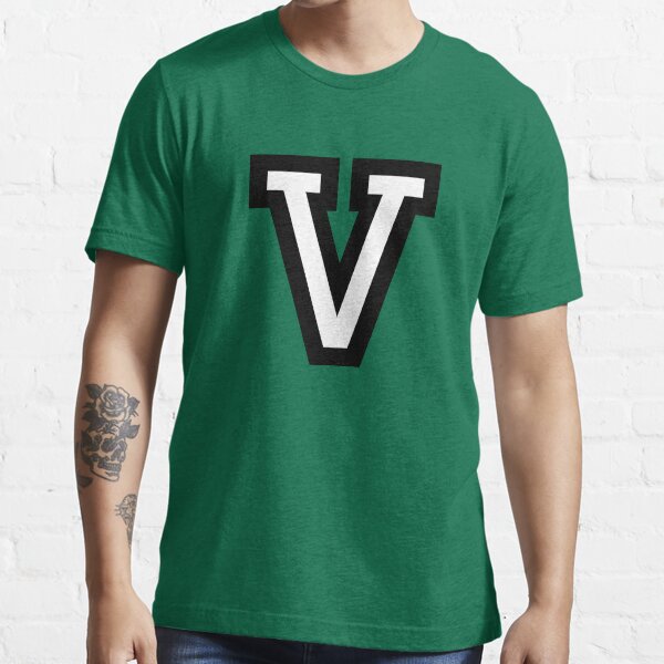 Letter V two-color Essential T-Shirt