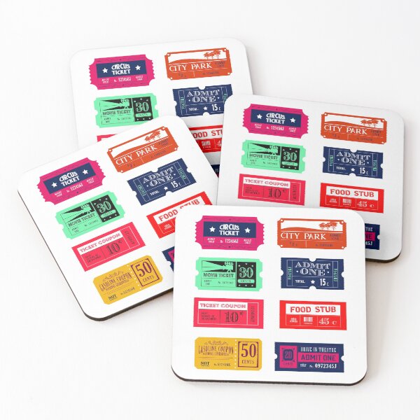 Item preview, Pack of ticket stubs designed and sold by priyankajustine.