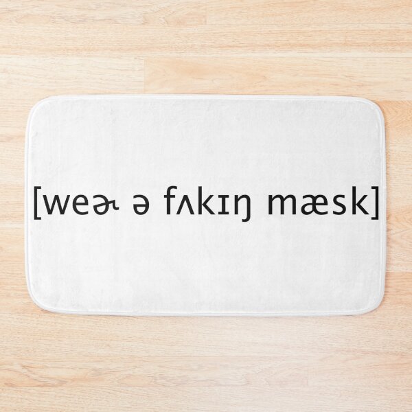Item preview, Wear a F-ing Mask but in IPA designed and sold by sporadicdoodlin.