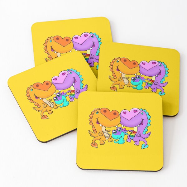 Item preview, Cute Dragons Family designed and sold by Digifestas.