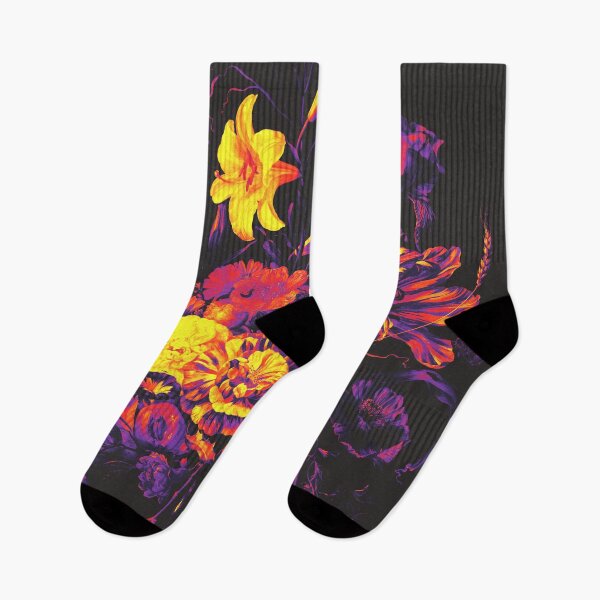 Item preview, Psychedelic Flowers Floral Pattern designed and sold by ind3finite.