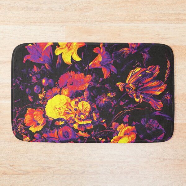 Item preview, Psychedelic Flowers Floral Pattern designed and sold by ind3finite.