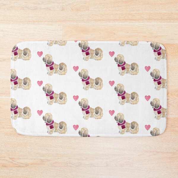 Item preview, Watercolour Lhasa Apso designed and sold by animalartbyjess.