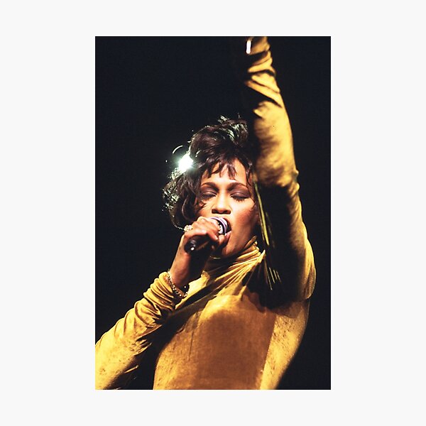 Whitney Houston Photographic Print