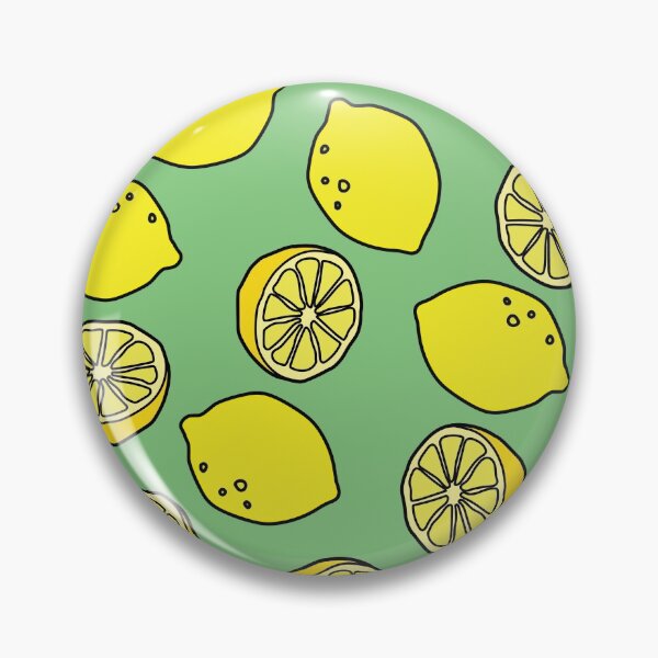 Item preview, Lemon pattern in lime designed and sold by Cathal O'Toole.