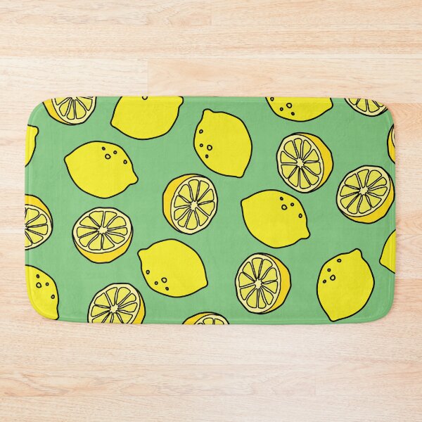 Item preview, Lemon pattern in lime designed and sold by Cathal O'Toole.