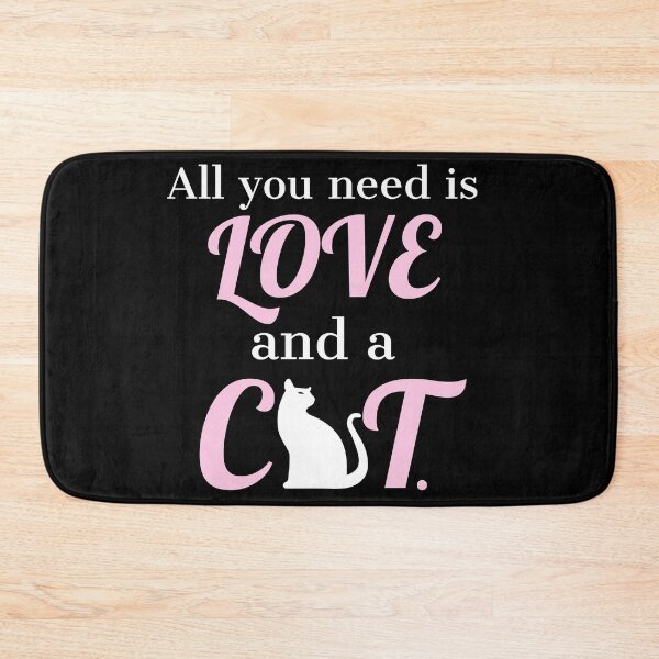 Item preview,  all you need is love and a cat. designed and sold by doctors-apparel.