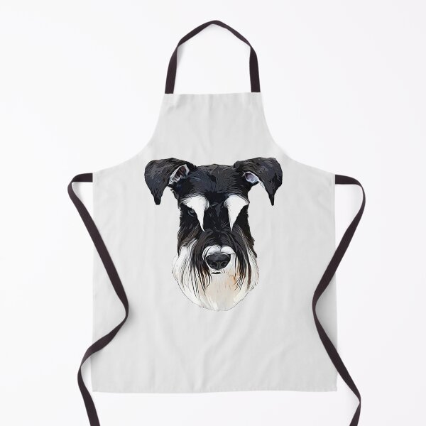 Artikelvorschau, Mini Schnauzer Schwarz und Silber entworfen und verkauft von ElegantCat.