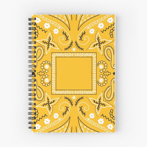 Item preview, Orange paisley bandana pattern designed and sold by AfricanDesign.