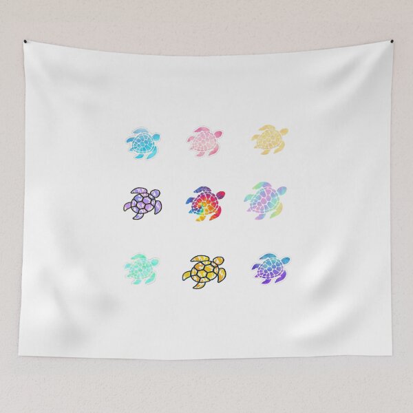 Item preview, Turtle sticker pack designed and sold by ArtByMal.