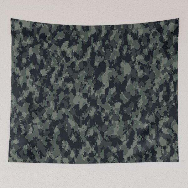 Item preview, Camouflage Black OD Green Night Camo designed and sold by Cyberty.