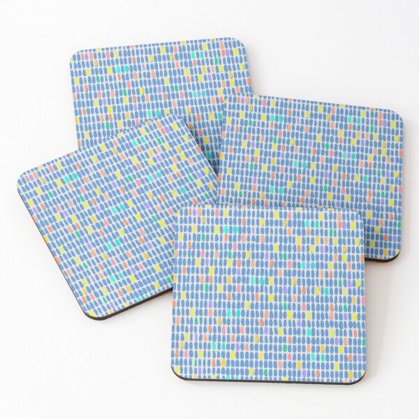 Item preview, Colorful Stripes Simple Design Blue Version designed and sold by tomkaanna.