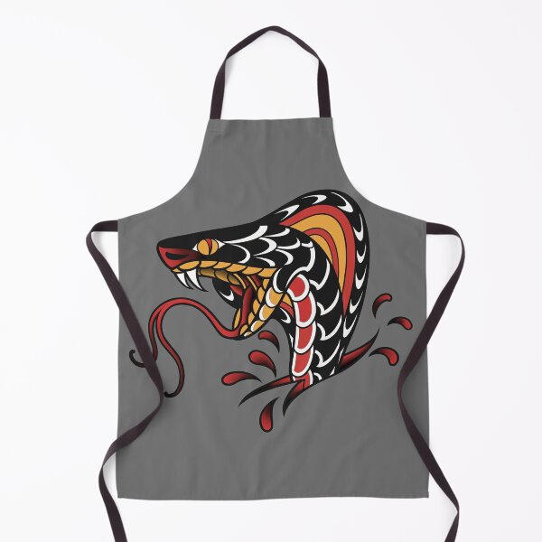 Item preview, Black snake, traditional style tattoo / old school / traditional snake designed and sold by Saphirtattoos.